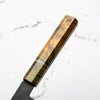 Mutsumi Hinoura Ajikataya White 2 Gyuto 210mm - Resin (Green)