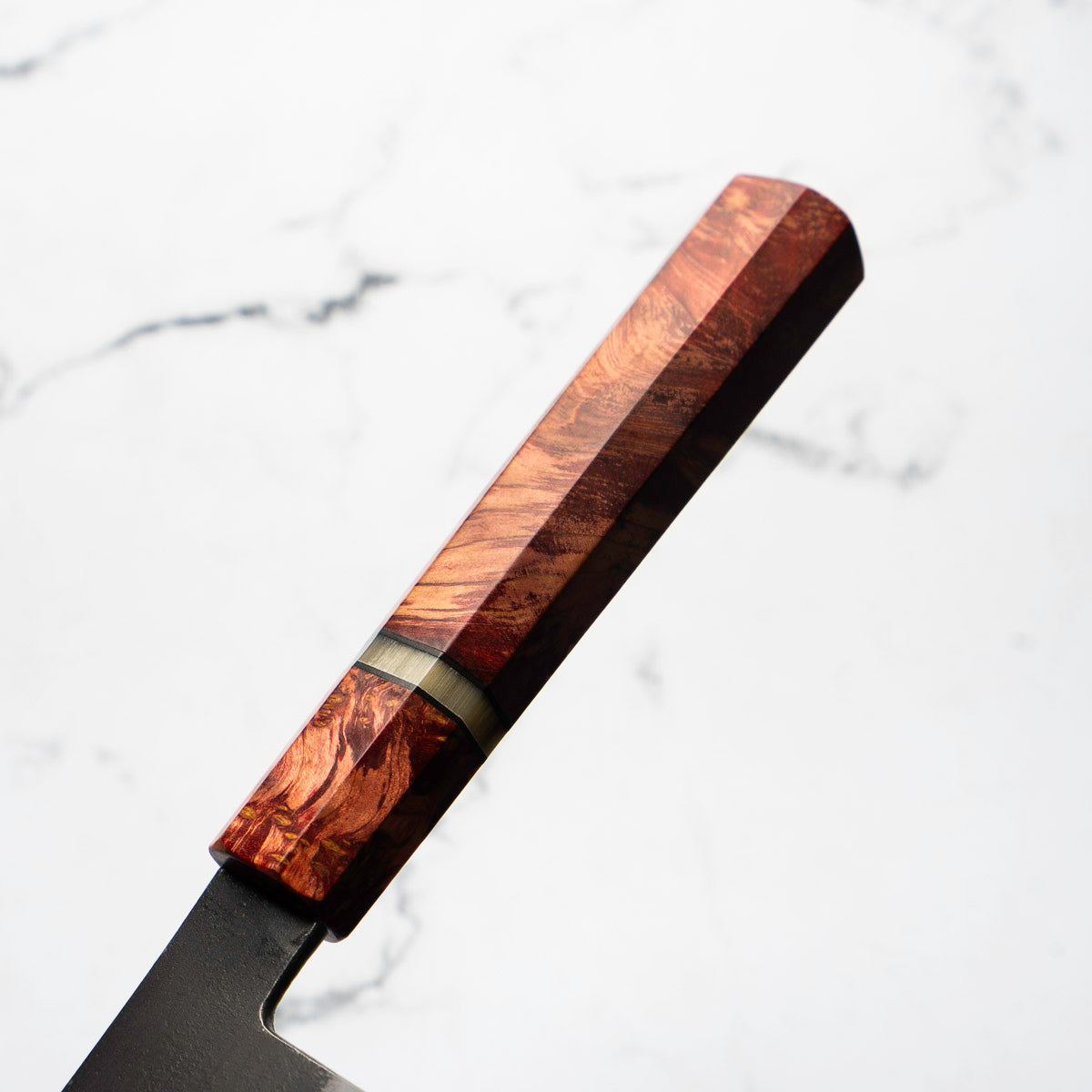 Mutsumi Hinoura Ajikataya White 2 Gyuto 210mm - Resin (Red)