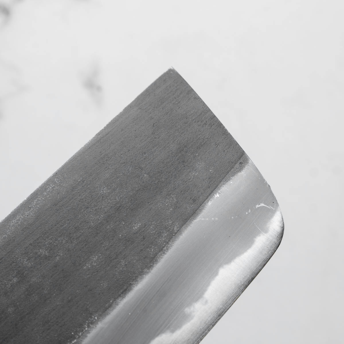 Mutsumi Hinoura Ajikataya White 2 Nakiri 165mm - Walnut w/ Walnut Ferrule (White Spacer)