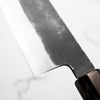Mutsumi Hinoura Ajikataya White 2 Nakiri 165mm - Lauraceae & Black Horn