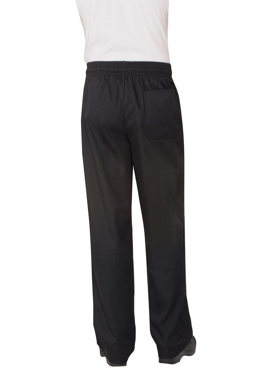 Unisex Essential Baggy Chef Pants - Black