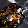 Nemoto Glass Crafts Rock Glass Shizuku Green