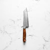 Nigara Hamono "Anmon" SG2 Damascus Kiritsuke Gyuto 240mm - Western Karin Handle