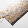 Takeshi Saji VG10-W Nashiji Rainbow Damascus Nakiri - Dark Maple