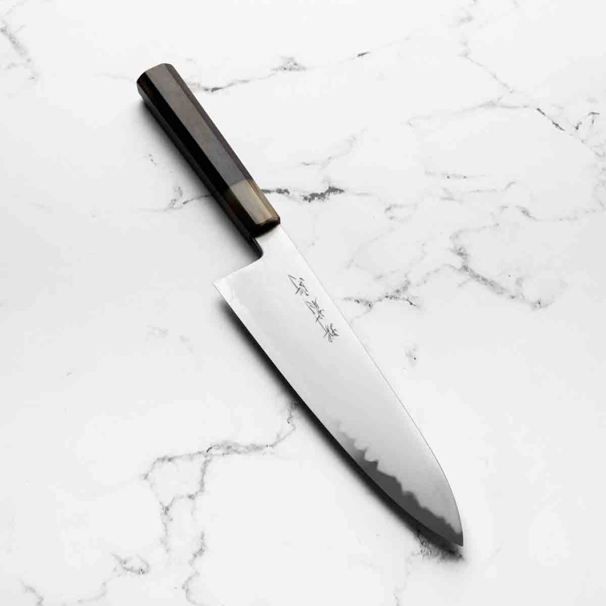 Chef's Edge x Sakai Kikumori Blue 2 Gyuto 225mm