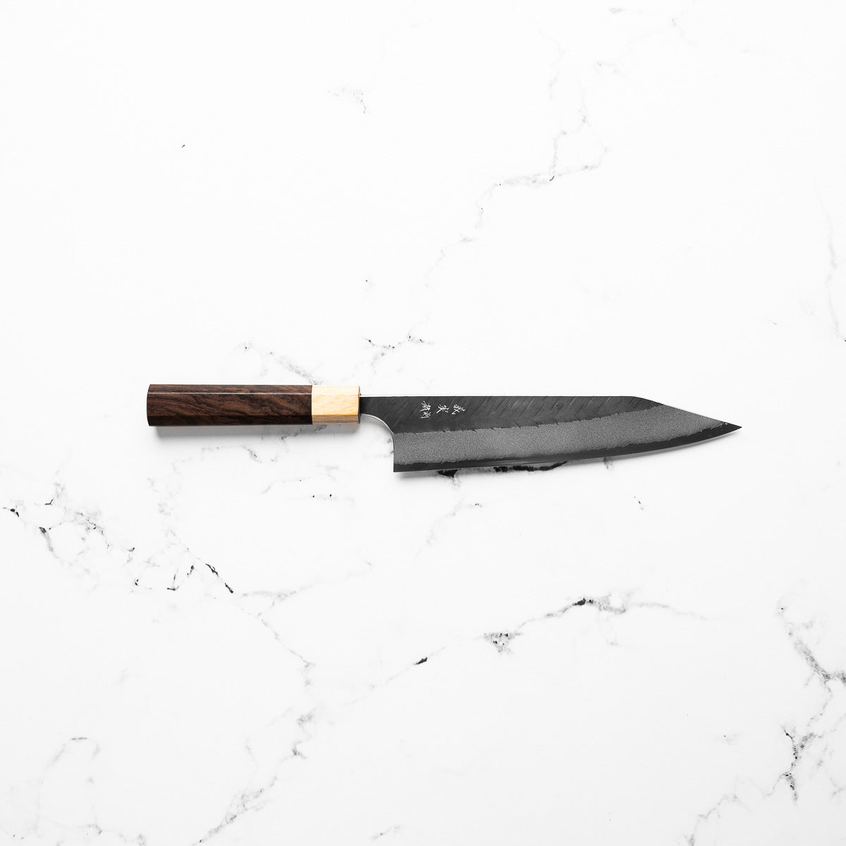 Yoshimi Kato Blue Super Kurouchi V-Tsuchime Kiritsuke 210mm