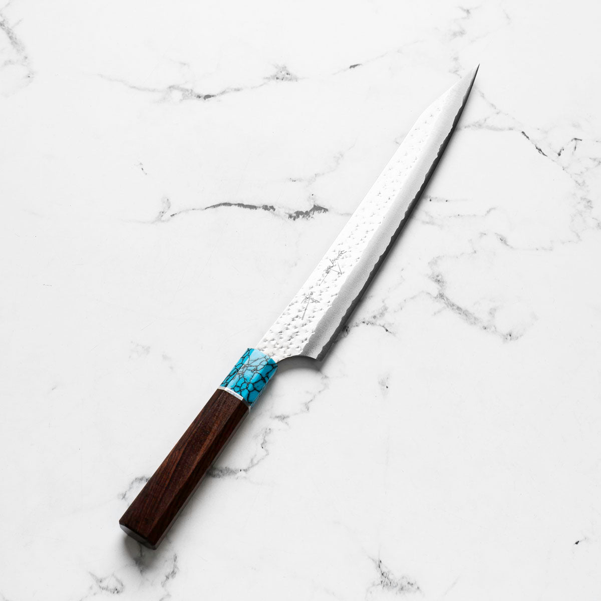Yu Kurosaki AS Kokusen Ei Sujihiki 240mm - Turquoise