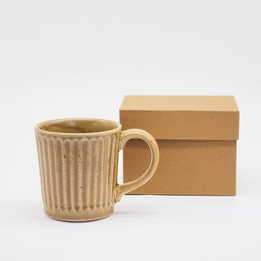 Bread & Rice Ochre Mug - Brown