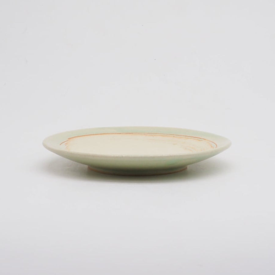 Bread & Rice Glossy Glaze Small Plate -Clear - detail view