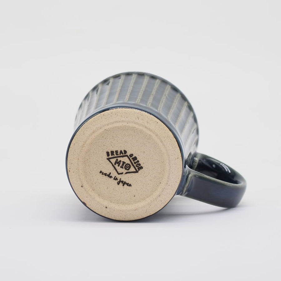 Bread & Rice Prussian Mug - Navy Blue