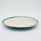 Bread & Rice Glossy Glaze Large Plate - Turkey Blue - detail view