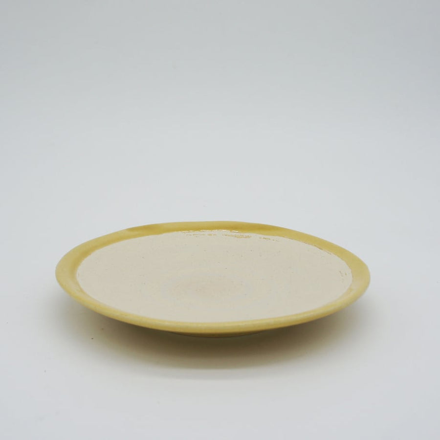 Bread & Rice Glossy Glaze Small Plate - Mont Blanc Mustard