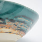 Bread & Rice Glossy Glaze Large Bowl - Turkish Blue