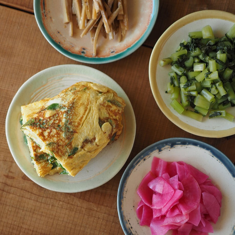 Bread & Rice Glossy Glaze Small Plate -Clear