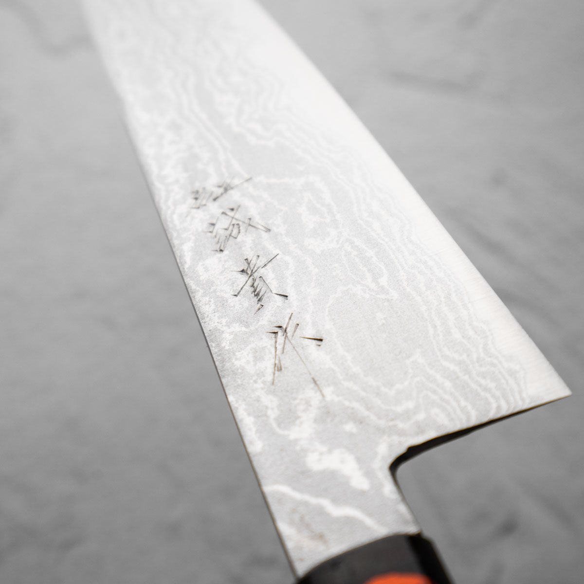 Shigeki Tanaka Blue 2 Damascus Gyuto 240mm