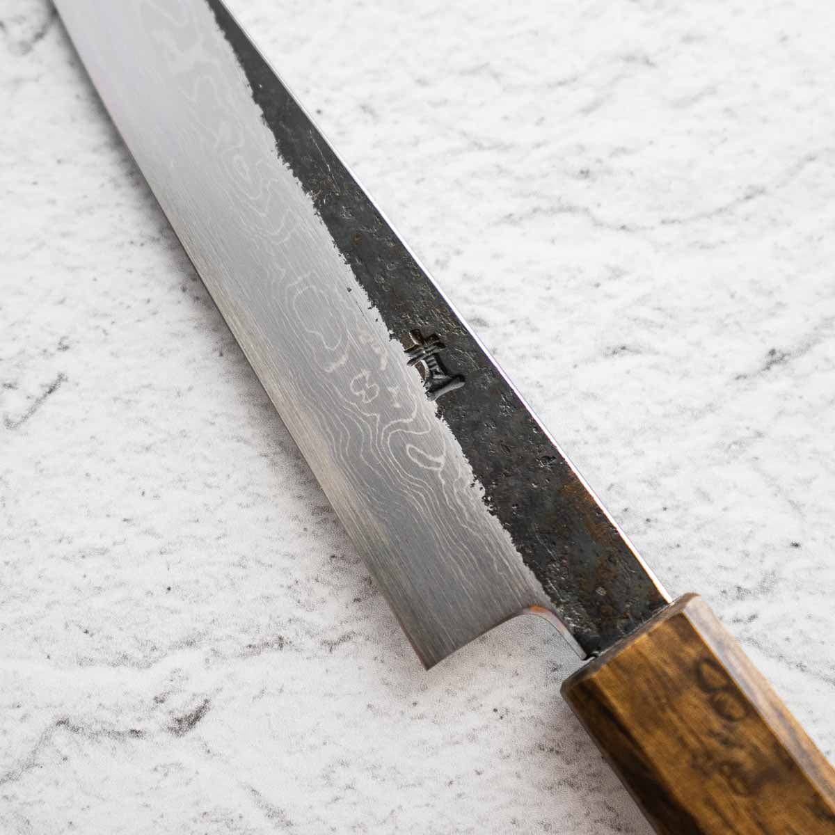 HADO Blue 1 Damascus Petty 150mm - Oak