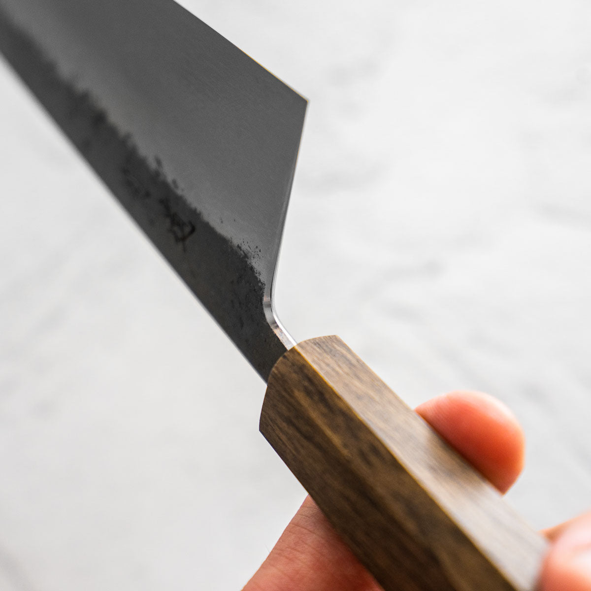 HADO Blue 1 Damascus Nakiri 165mm - Oak