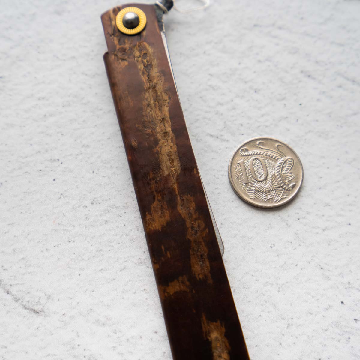 Nagao Kanekoma Higonokami Aogami Custom - Birch - No 12