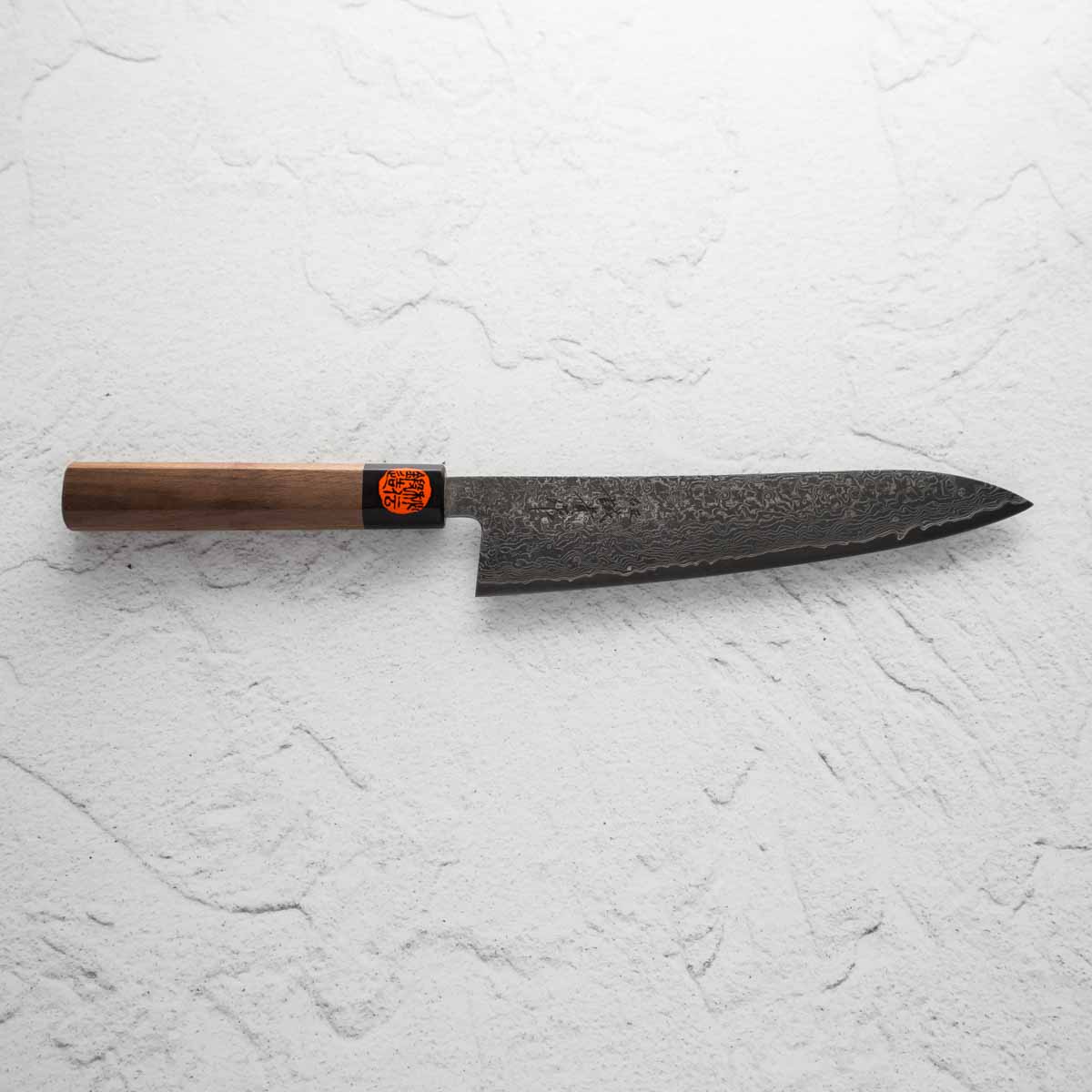 Shigeki Tanaka R2/SG2 Black Damascus Gyuto 210mm