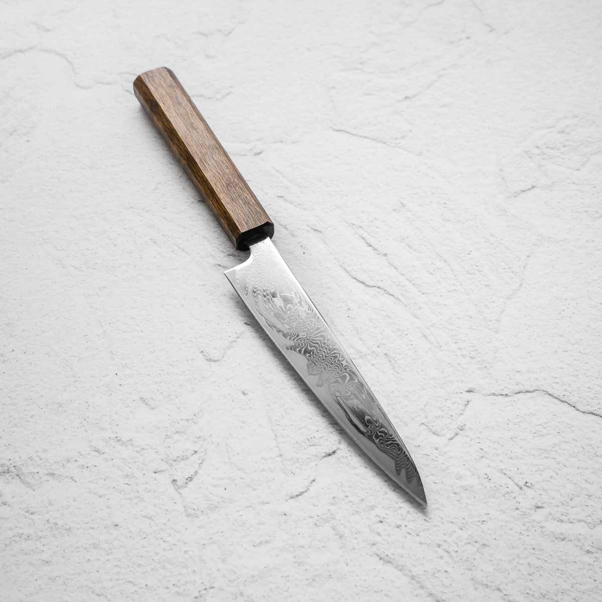Tsunehisa AUS-10 Nami Damascus Petty 135mm